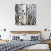 Persoonlijke Robuuste Namen in het hart van het la Canvas Afdruk (Insitu (Slaapkamer))