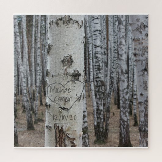 Persoonlijke Robuuste Namen in het hart van het la Legpuzzel (Verticaal)