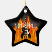 Persoonlijke Rockster Ornament (Voorkant)