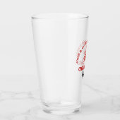 Persoonlijke Rode Cheerleader Middelbare School Glas (Rechts)