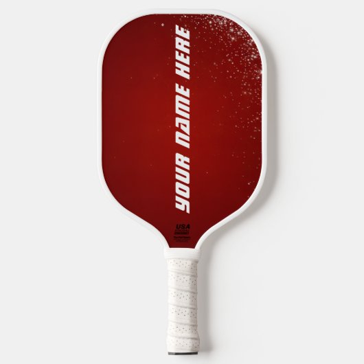 Persoonlijke Rode Diamanten - Pickleball Paddle (Voorkant)