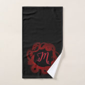 Persoonlijke Rode Draak Bad Handdoek (Handdoek)
