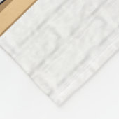 Persoonlijke Rode en Witte Ice Hockey Jersey Fleece Deken (Hoek)