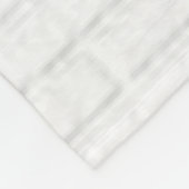 Persoonlijke Rode en Witte Ice Hockey Jersey Fleece Deken (Hoek)