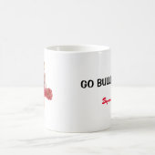 Persoonlijke Rode en Zwarte Cheerleader Koffiemok (Center)