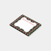 Persoonlijke Rode Kersen Post It Notities Post-it® Notes (Schuin)