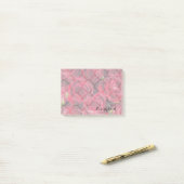 Persoonlijke Rode Rozen Post It Notities Post-it® Notes (Op bureau)