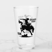 Persoonlijke Rodeo Ster Glas (Voorkant)