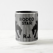 Persoonlijke Rodeo Ster Mok (Midden)