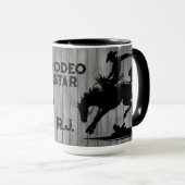 Persoonlijke Rodeo Ster Mok (Voorkant rechts)