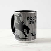 Persoonlijke Rodeo Ster Mok (Voorkant links)