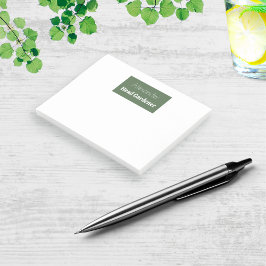 Persoonlijke roman tuin thema Hoofdtuinier Post-it® Notes