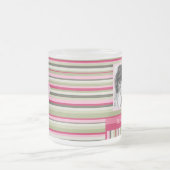 Persoonlijke Romantische foto Matglas Koffiemok (Center)