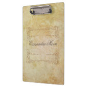 Persoonlijke Romantische Vintage Klembord (Links)