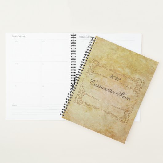 Persoonlijke Romantische Vintage Planner (Display)