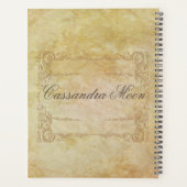 Persoonlijke Romantische Vintage Planner (Achterkant)