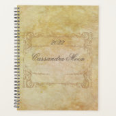 Persoonlijke Romantische Vintage Planner (Voorkant)