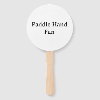 Persoonlijke Ronde Paddle Handventilator Handwaaier