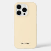Persoonlijke Roomboter iPhone Hoesje | Aangepaste (Achterkant)