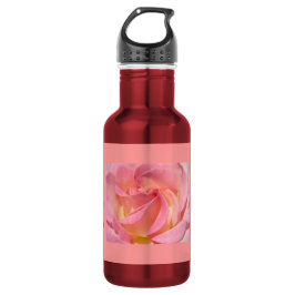 Persoonlijke Roos Bloem Waterfles