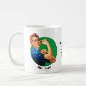 Persoonlijke ROSIE RIVETER Christelijk Koffiemok (Links)