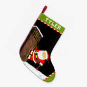 Persoonlijke rotbeklimming kleine kerstsok (Voorkant (Hangend))