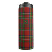 Persoonlijke Royal Stewart Tartan Cadeaus Voor Hem Thermosbeker (Voorkant)