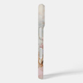 Persoonlijke roze bloemen Case-Mate iPhone case (Achterkant / Rechts)