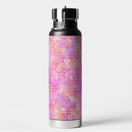 Persoonlijke roze dinosaur verbergen waterfles (Rechts)