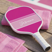 Persoonlijke Roze Douane Naam Pickleball Paddle