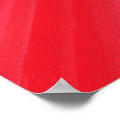 Persoonlijke Roze Glamour Poster (Hoek)