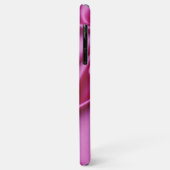 Persoonlijke Roze Glitterende Diamanten Hart Kunst Case-Mate iPhone Case (Achterkant/links)