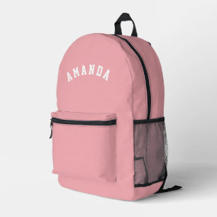 Persoonlijke Roze Kinderen Terug naar School Bedrukte Rugzak