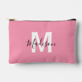 Persoonlijke Roze Monogram Etui (Voorkant)