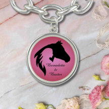 Persoonlijke Roze Paard en Eigenarennaam