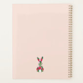 Persoonlijke Roze Paashaas Planner (Achterkant)