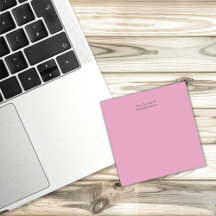 Persoonlijke Roze Post-it-briefjes