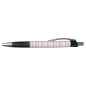 Persoonlijke roze streep pen (Bovenkant)