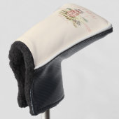 Persoonlijke Roze Strik Golf Moeder Golfheadcover (3/4 voorkant)