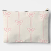 Persoonlijke Roze Strik Naam Cadeau Elegante Coque Etui (Achterkant)