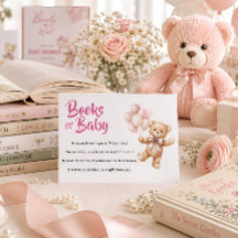 Persoonlijke Roze Teddybeerboeken voor Baby