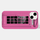 Persoonlijke roze telefoon Case-Mate iPhone case (Achterkant (horizontaal))
