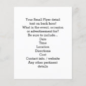 Persoonlijke roze zwarte Zebra Graduation Party Flyer (Achterkant)