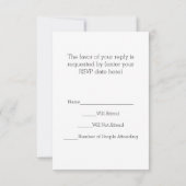 Persoonlijke roze zwarte Zebra Graduation Party Kaart (Achterkant)