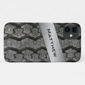 Persoonlijke Rubber banddraden iPhone 11 Hoesje (Achterkant (horizontaal))