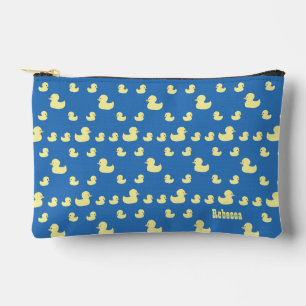 Persoonlijke Rubber Eendjes Leuke Patroon Blauw Etui