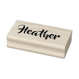 Persoonlijke rubber naamstempel rubberstempel
