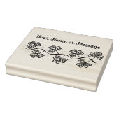 Persoonlijke rubberen stempel met Keltische knoopw (Stempel)