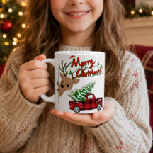Persoonlijke Rudolph Prettig Kerstmis Vintage Truc