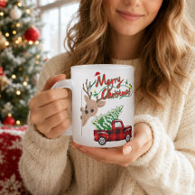 Persoonlijke Rudolph Prettig Kerstmis Vintage Truc